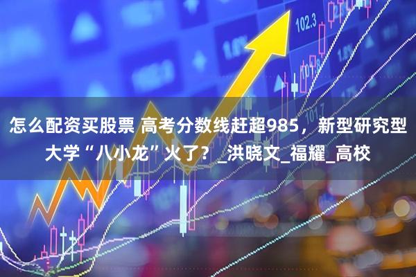 怎么配资买股票 高考分数线赶超985，新型研究型大学“八小龙”火了？_洪晓文_福耀_高校